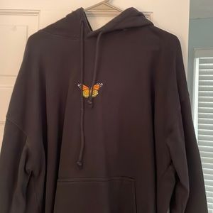 brandy Melville butterfly sweatshirt